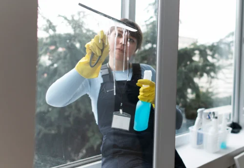 Nettoyage de vitres intérieures et extérieures à Calleville